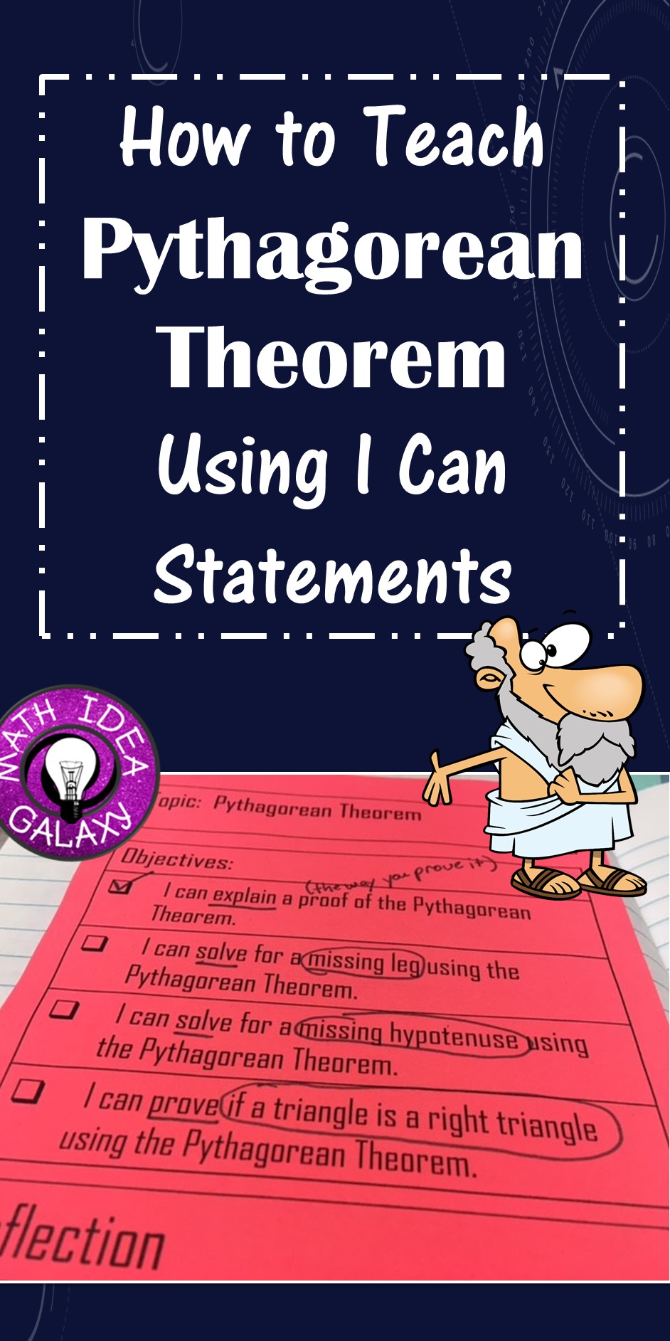 Teaching Pythagorean Theorem With I Can Statements - Idea Galaxy