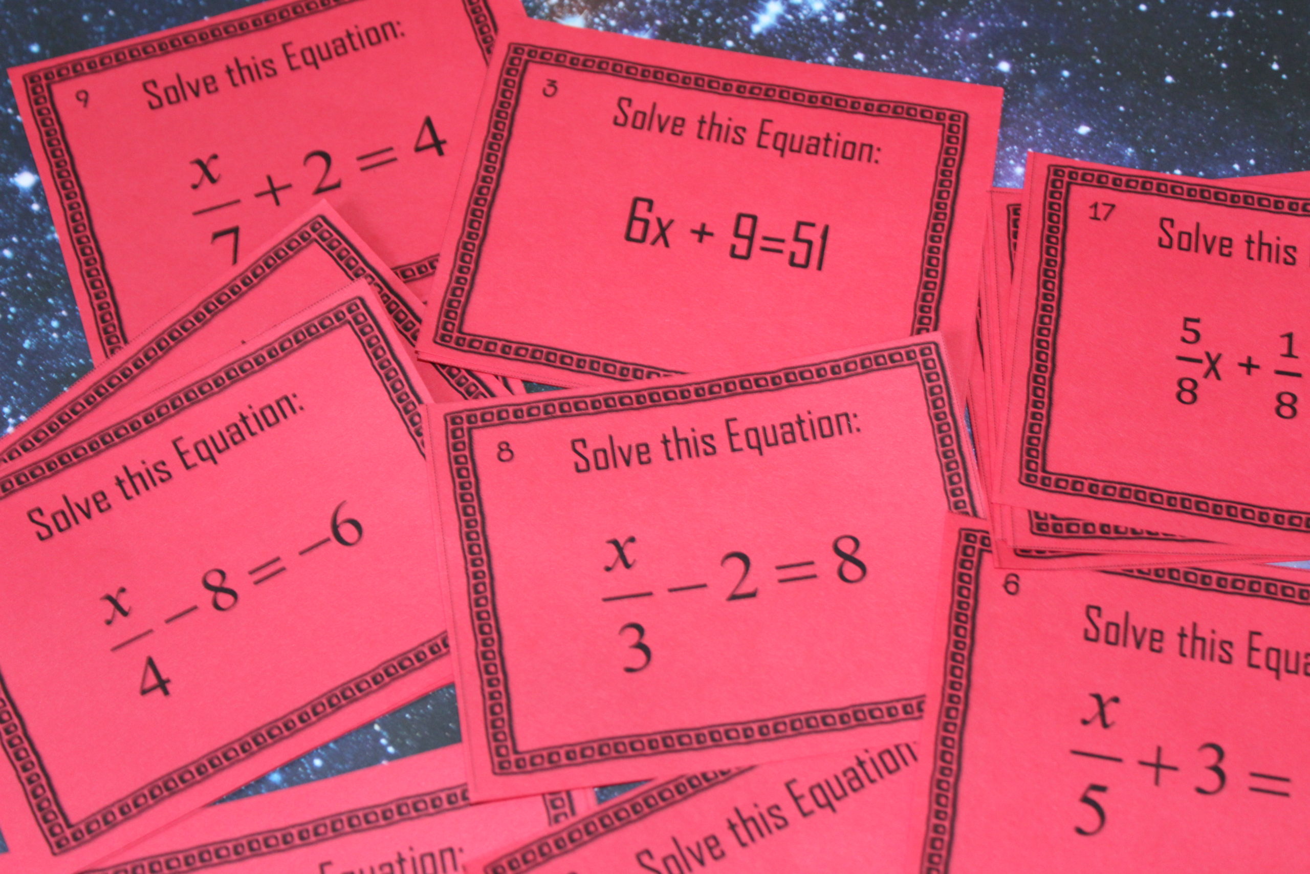 12 Activities that Make Practicing Two Step Equations Pop Idea