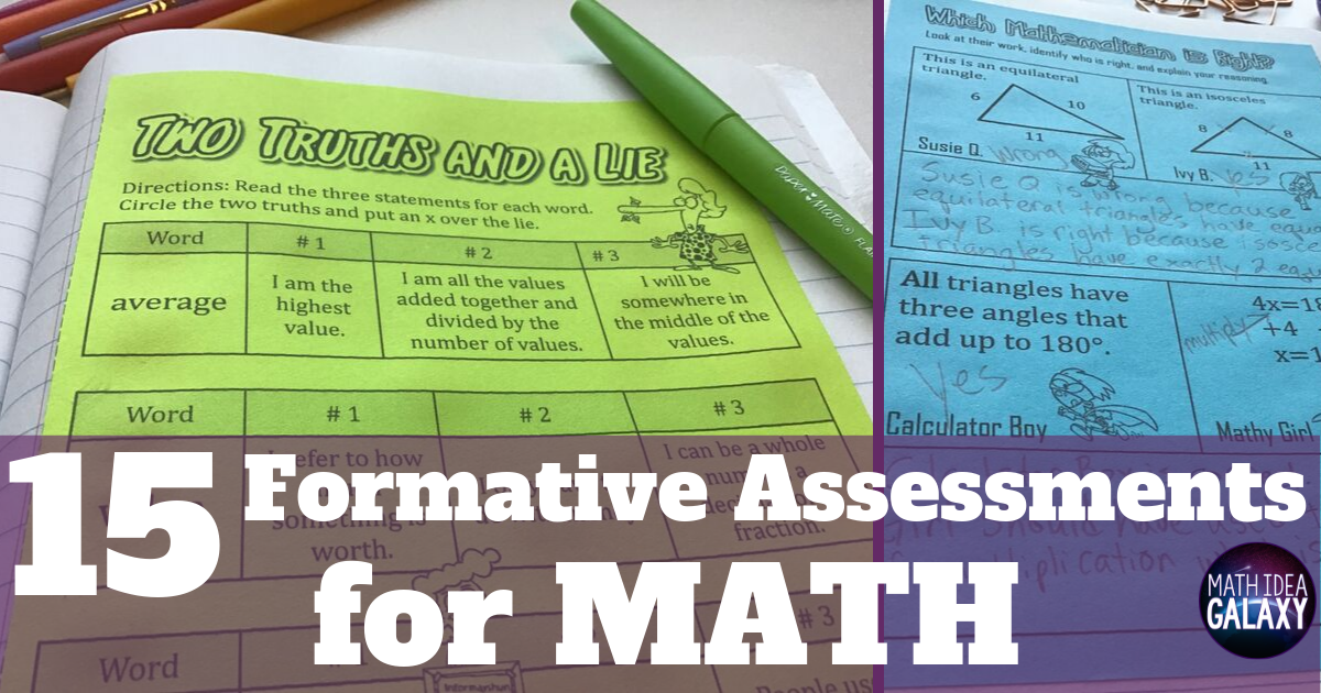 15-math-formative-assessments-strategies-that-rock-idea-galaxy