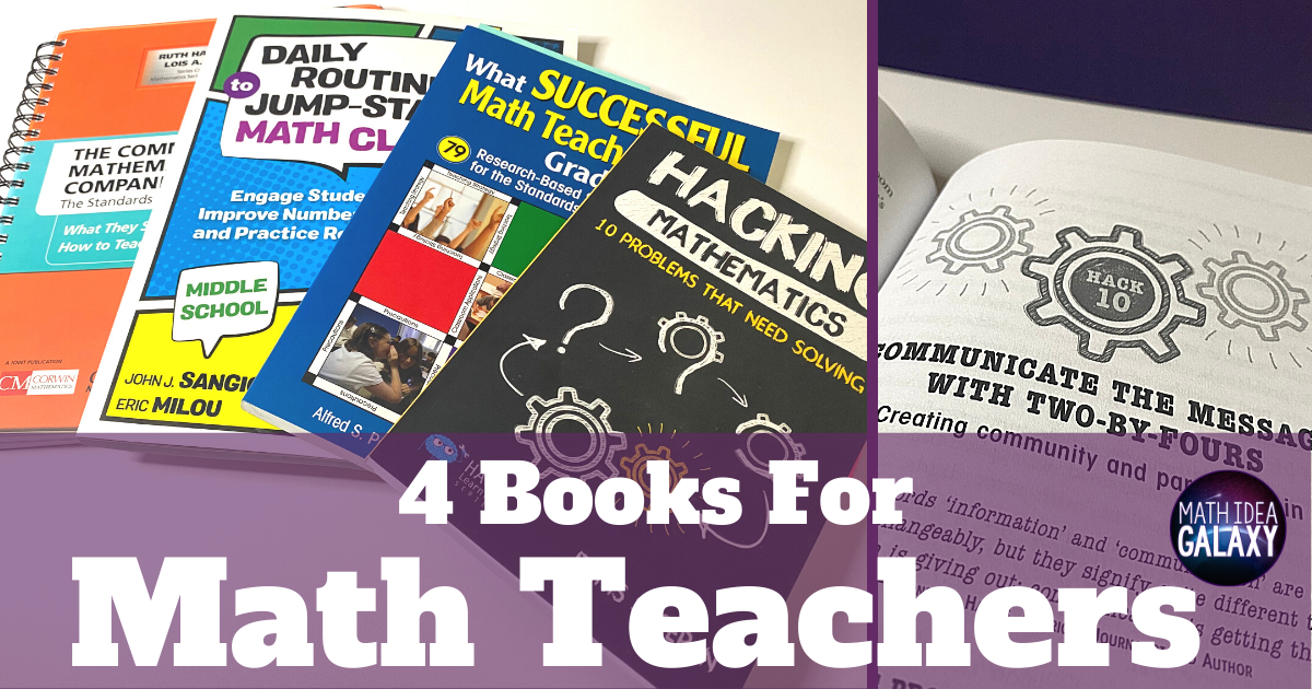 4 (More) Books for Math Teachers - Idea Galaxy